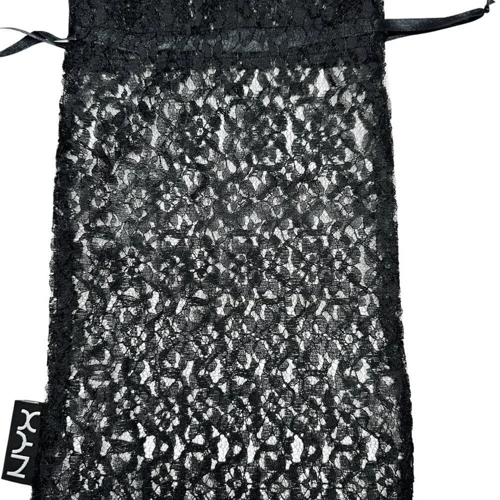 Black Lace Bags (Set of 3)